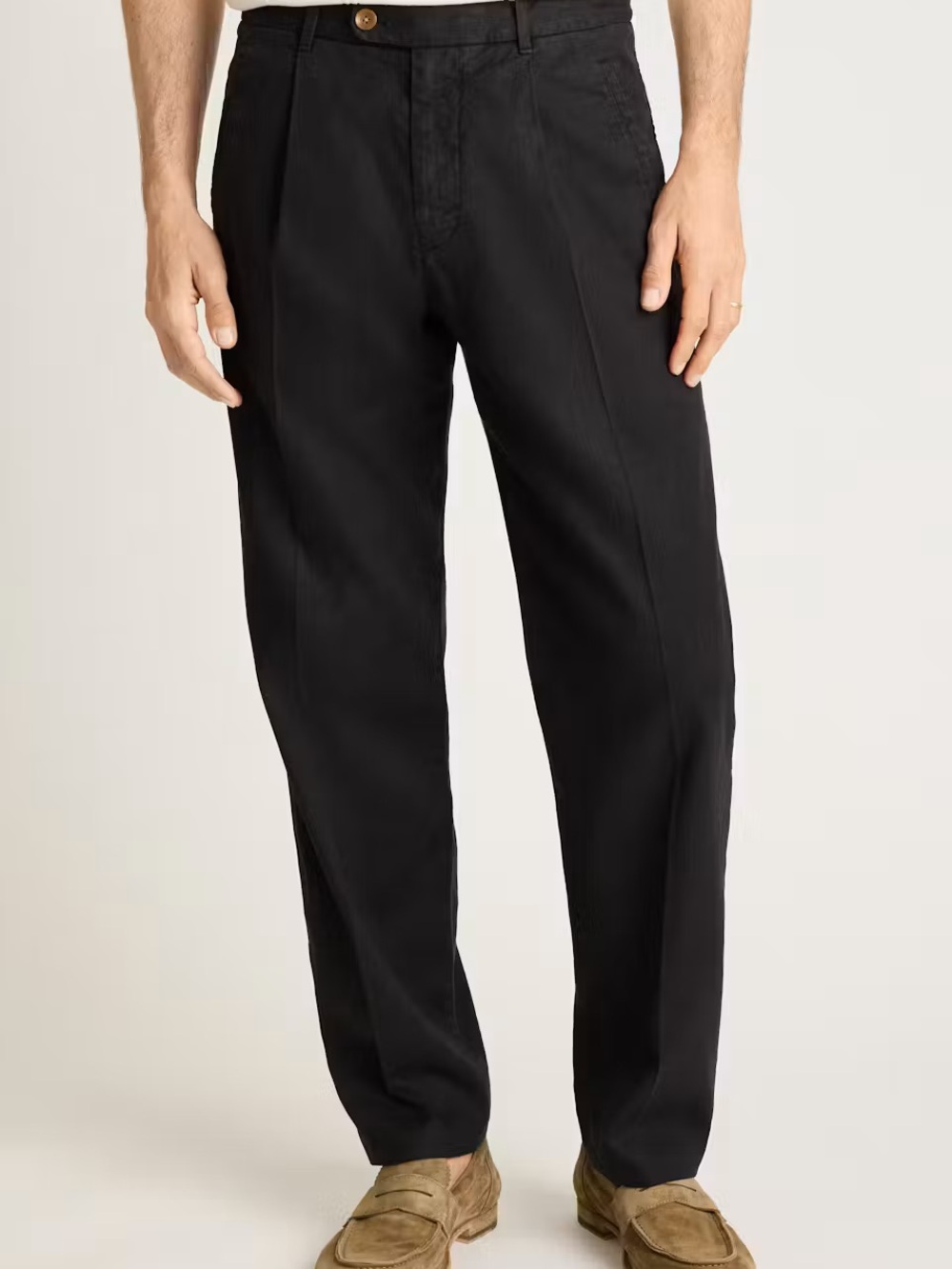 Bonobos Coastal Linen Pant in Black